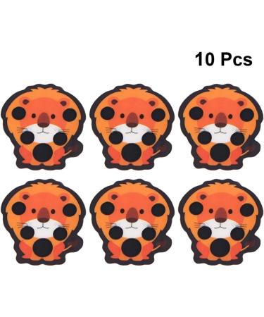 10PC Thermometer Stickers - Colorful Animal Patterns for Baby & Toddler Fever - Front Strip Temperature 35-40 C | Ideal for Home & Travel - Buy Online on GoSupps.com