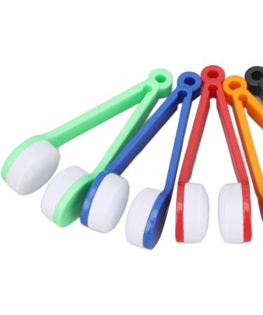 20-Partly Reading Flashing Brake Glasses Cleaning Tool Set - 4 Red Blue Black Green & Orange Brushes for Optimal Lens Care - Buy Online on GoSupps.com