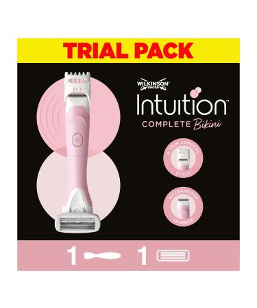 WILKINSON SWORD Intuition Complete Bikini For Women | Trimmer and Razor | With 5 Blade Razor One Size Trimmer - Buy Online on GoSupps.com