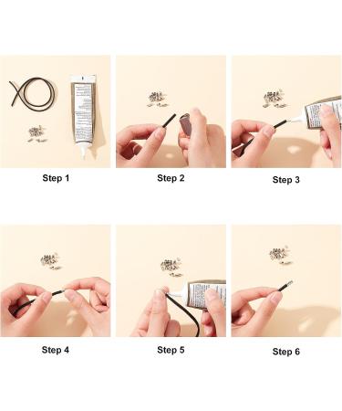 PandaHall 180pcs Stainless Steel Cord Ends for Jewelry Making - 2/2.5/3mm Inner Diameter End Caps Terminators (Round & Flat) - Shop Now! - Buy Online on GoSupps.com