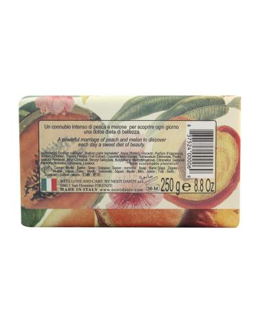 Nesti Dante Il Frutteto Sweetening Soap - Peach & Melon 8.8oz | Premium International Shipping - Buy Online on GoSupps.com