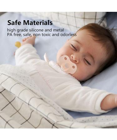 Buy Silicone Baby Pacifiers - 5 Pack Washable & Safe Pacifiers for Babies - International Shipping Available - Buy Online on GoSupps.com