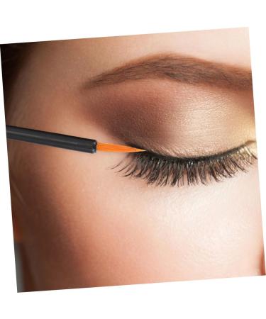 Housoutil 100pcs Fine Refined for Point Applicator Eye Shadow Curved Disposable Household Women up Plastic 9x6.5cm Black - Buy Online on GoSupps.com