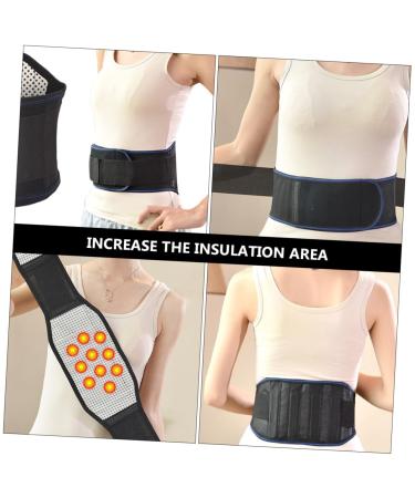 FRCOLOR 2 Pcs Waist Support & Warm Back Brace - Self-Heating Lumbar & Abdominal Belt for Ultimate Comfort | International Shipping Available - Buy Online on GoSupps.com