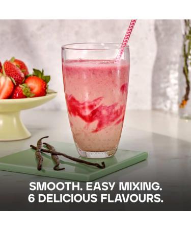 Bulk Essential Whey Protein Powder Shake Strawberry 2.5 kg 71 Servings Strawberry Power Shake 2.5kg - Buy Online on GoSupps.com