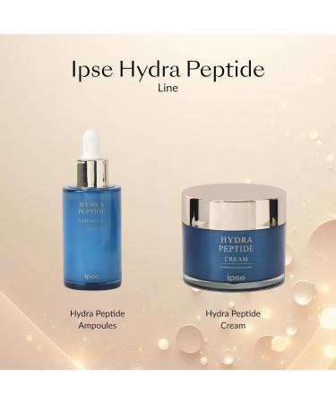 IPSE HYDRA Korean Face Cream 50ml - Anti-Aging Moisturizing Hydrating with Hyaluronic Acid & Peptide for Fine Lines & Wrinkles - International Shipping Available - Buy Online on GoSupps.com