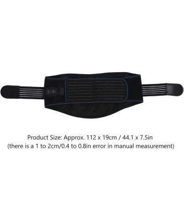 Buy Lumbar Support Back Brace - 3 Speed Temperature Control Vibration Massager for Lower Back Pain Relief | International Shipping - Buy Online on GoSupps.com