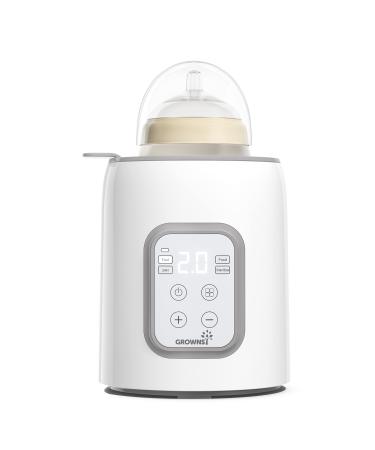 GROWNSY 8 in 1 Baby Bottle Warmer Electric Fast Bottle Warmer - Keeps Baby Food Warm and Defrosts - Sa