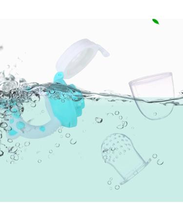Baby Food Dispenser Pacifier 2 Pack - Silicone Toddler Mesh Food Dispenser for Fresh Fruit & Home Use - Buy Online on GoSupps.com