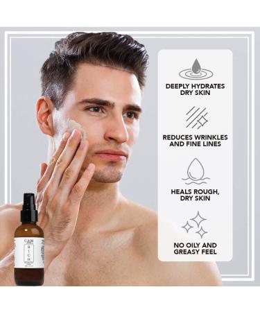 CSM RICH Organic Moisturizing Face & Eye Cream | Vitamin C B5 Ceramides | Anti-Aging Natural Skin Care | Day & Night Lotion - Made in USA - Buy Online on GoSupps.com