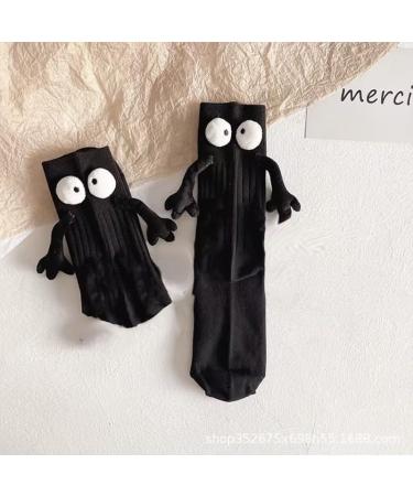 QQLADY Funny Magnetic Suction 3D Doll Couple Socks - Novelty Funny Socks for Women Men - 2PCS-C One Size - Buy Online on GoSupps.com