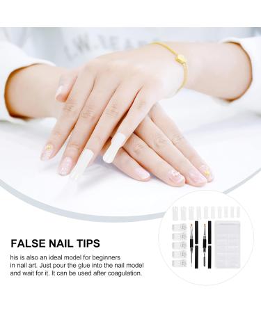 FOMIYES 5 Sets Nail Extension Set Nail Tools Finger Extension Manicure Tool Manicure DIY Accessory Nail Extension Tips Flamingo Scrunchies Manicure Art Kit Clips Nail Set Crystal Plastic - Buy Online on GoSupps.com