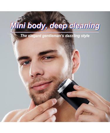 2024 Newest Mini Portable Electric Shaver Mini Electric Shaver One-Button Use Electric Razor for Men Portable Powerful Storm Razor for Men Women Travel Essentials (Shaver+1 Blades) - Buy Online on GoSupps.com