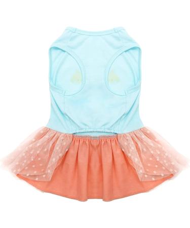 Cute Cartoon Bunny Eggs Dog Easter Dress for Small Dogs - Happy Easter Outfit - Buy Online on GoSupps.com