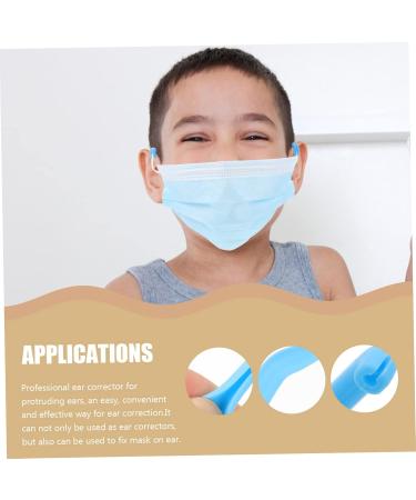 3sets Ear Corrector for Protruding Silicone External Auricle Corrector Deformity Fix Mask Support Natural and Immediate Results 6pairs*3 Bluex3pcs 4.4x3.6x0.4cmx3pcs - Buy Online on GoSupps.com