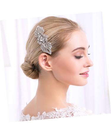 Housoutil Tiara Bride White Hair Crystal - Buy Online on GoSupps.com