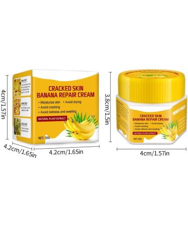 Banana Repair Foot Cream Anticracking Dry Feet Balm 30 Cracked Heel Moisturizer Foot Repair Moisturizing Remove Dead Skin Foot Care Products for Men Limitoll - Buy Online on GoSupps.com