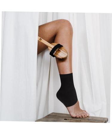 Beatifufu 2 Pairs Gel Heel Socks Original Gel Socks Gel Ankle Socks Anti-Cracking Ankle Socks Open Toe Socks Gel Lining Cracked Feet Socks Essential Oils Socks Foot Moisturizing Socks Cotton - Buy Online on GoSupps.com