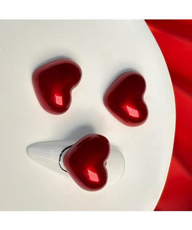 Love Shape New Year Crystal Heart Art Plush Heart Art Decoration Supplies For Girl Multi-color - Buy Online on GoSupps.com