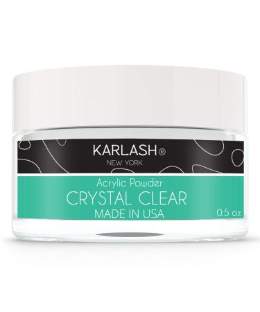 Karlash Professional Acrylic Powder 0.5 oz (Crystal Clear 0.5 oz)