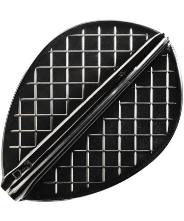 COSMO DARTS FIT Flight PRO Dart Flights D-3 Black - Premium Quality Dart Flights - Buy Online on GoSupps.com