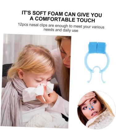 DOITOOL 30 Pcs Nose Correction Clip Kit | Plastic Nose Piece Set for Bleed Stop and Nasal Fixing | Sky-blue | 6.5X4CMx3pcs - Buy Online on GoSupps.com