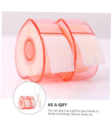Angoily 2 Roll Lace Double Eyelid Sticker Exfoliating Body Scrub Makeup Tape Instant Eye Lift Strips Eyelid Shadow Stickers Eyelid Strip Adhesive Strip Heart-shaped Tape Strips - Buy Online on GoSupps.com