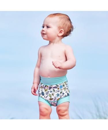 Splash About Happy Nappy Reusable Swim Nappy Fallen Leaves 3-6 Months - Buy Online on GoSupps.com