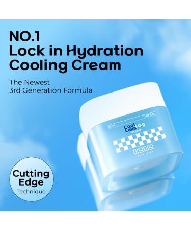 Cooling Calming i.n.g Cream | Deep Hydration & Soothing CICA Moisturizer for All Skin Types | Korean Skincare (50ml - Buy Online on GoSupps.com