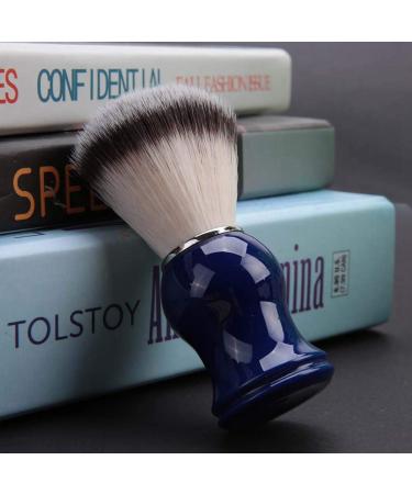 Brush Shave Brush Mustache Brush Aluminum Handle Men s Brush Beard Tool Hair Brush Hair Barber Salon Shaven Tool(1# Bristles+Blue) - Buy Online on GoSupps.com