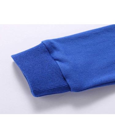 Taigood Boys Cotton Sweatshirt Long Sleeve T-Shirt | Age 5-6 Years | Blue - Buy Online on GoSupps.com