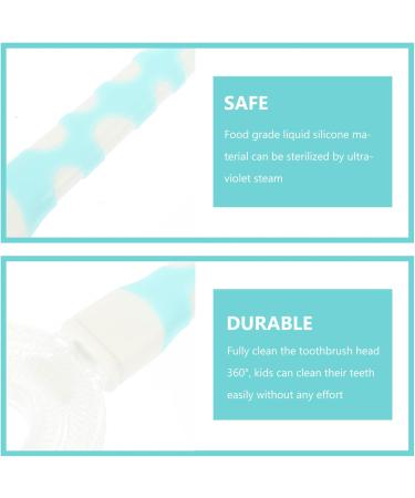 Lalafina 3ST Children's Training Toothbrush - Soft Manual Oral Care for Kids | Food-Grade ABS Teeth Cleaning - Buy Online on GoSupps.com