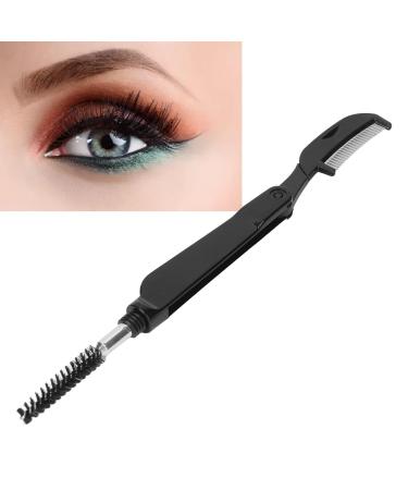 Folding Eyebrow Brush & Comb - Dual Sided Lash Separator & Brow Grooming Tool | Double Ended Eyelash Brush for Perfect Makeup - Buy Online on GoSupps.com