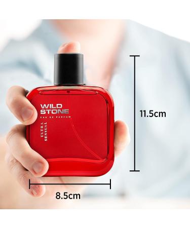 Wild Stone Ultra Sensual Long Lasting Perfume for Men 100ml A Sensory Treat for Casual Encounters Aromatic Blend of Masculine Fragrances - Buy Online on GoSupps.com