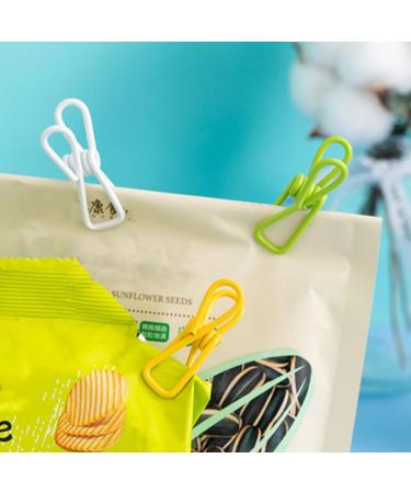 Buy Luojuny Stainless Steel Laundry Clips - Non-Slip Clothing Bars (10 pcs) - Elastic Windproof & Robust for Socks Underpants & Scarves - Random Color - Buy Online on GoSupps.com