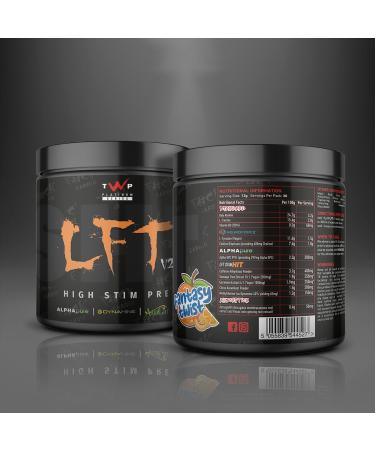 TWP Nutrition Platinum Series LFT V2 Pre Workout 390g - High Stim Formula - 30 Servings - Fantasy Twist Flavor - Buy Online on GoSupps.com