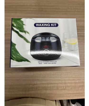 Waxing Kit for Women Men: Digital Display Wax Warmer for Hair Removal Accurate Temperature Display 4-Pack Hard Wax Beads 30 Applicator Sticks - All-in-one at Home Use Hot Wax Melt Warmer - Buy Online on GoSupps.com