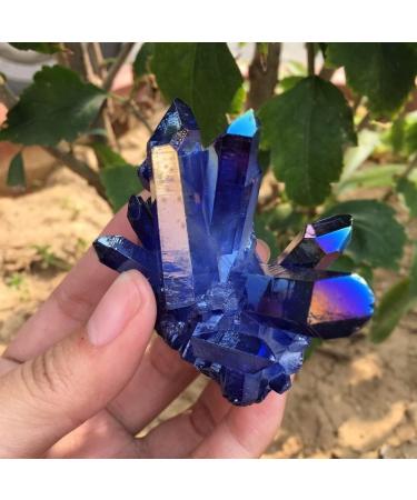 Specimen 70-80g Quartz Crystal Titanium Bismuth Silicon Cluster ERTEYIN - Buy Online on GoSupps.com