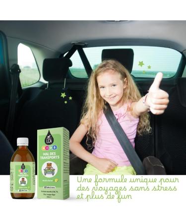 LCA KIDS MAL DES TRANSPORTS | Calme les naus es et les vomissements | Gingembre Citron | Enfants d s 3 ans | Go t Citron | Ingr dients d'origine naturelle | Solution buvable | 200ml - Buy Online on GoSupps.com