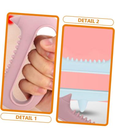 Buy Tovinanna 2-Piece Silicone Scalp Massager | Handheld Acupunctive Massage Device for Ultimate Relaxation - Buy Online on GoSupps.com