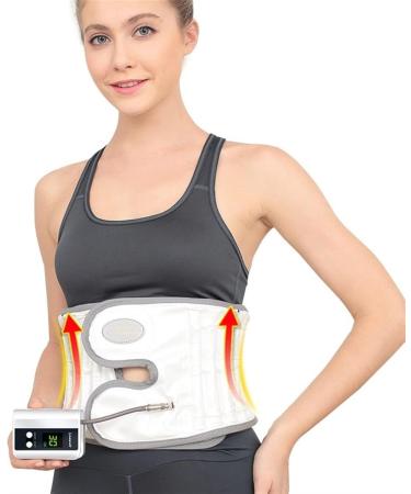 Alkani Decompression Back Belt | Adjustable Lumbar Support for Men & Women - Size M - Buy Online on GoSupps.com
