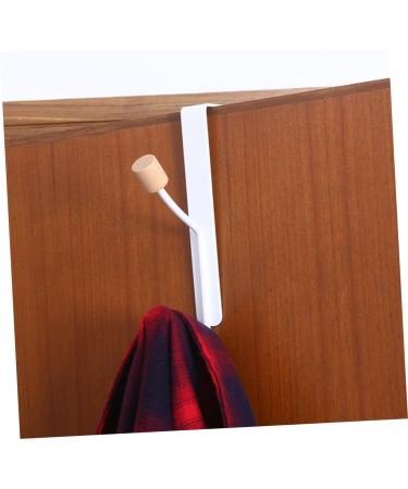 Alipis 2pcs No Punching Door Hook Clothes Rack Towel Holder Towel Rack Over Door Coat Hook Hanger Bags - Buy Online on GoSupps.com