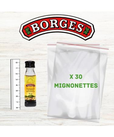 BORGES | 30 mignonettes of balsamic vinegar dressing | 20ml single servings - Buy Online on GoSupps.com