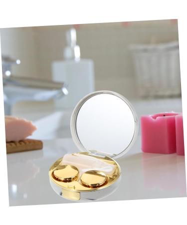 Buy Solustre Double Box Glasses Case - Perfect for Contact Lenses Cosmetic Lenses & More | International Shipping Available - Buy Online on GoSupps.com