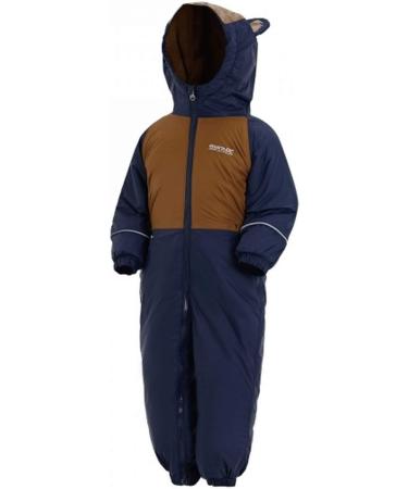 Regatta Kids Mudplay III Waterproof Insulated All-in-One Suit 48-60 Months NautBlueDino - Buy Online on GoSupps.com