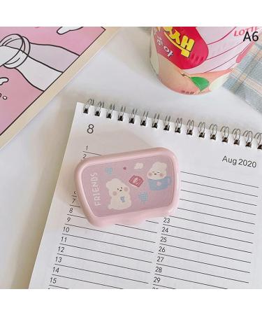 Qingsi Bear Green Contact Lens Box - Cute & Stylish Storage Solution for Lenses - International Shipping Available - Buy Online on GoSupps.com