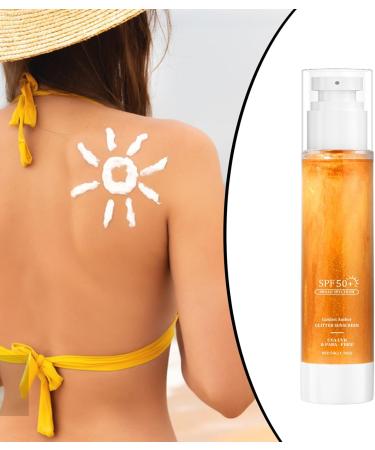 Shiny Sun Cream 50g Mild Moisturizing Sunscreen SPF 50+ Protection For Women And Men Lightweight Sunscreen Lotion - Buy Online on GoSupps.com