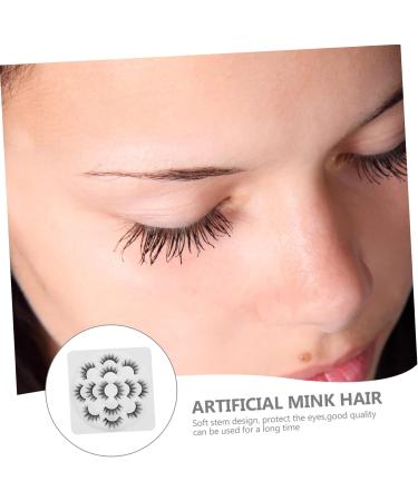 Beavorty False Thick Eyelashes 7 Pairs Fake Eyelashes Eyelashes Fake Lashes Thick Eyelashes Artificial Eyelashes Stage Eyelash Black Set 8d Imitation Artificial Eyelashes Wispy Eyelashes - Buy Online on GoSupps.com