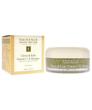 Eminence Organic Skincare Citrus & Kale Potent C + E Masque 2oz - Revitalize Your Skin | International Shipping Available - Buy Online on GoSupps.com