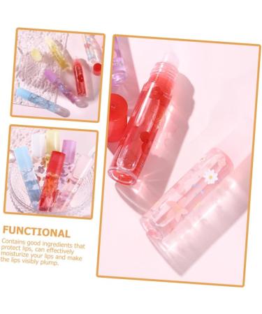 Veemoon 6pi ces Huile L vres Nourrissante Hydratant Transparent Naturel R parateur Intense Anti-s cheresse Pour Femmes Et Adolescents - Buy Online on GoSupps.com